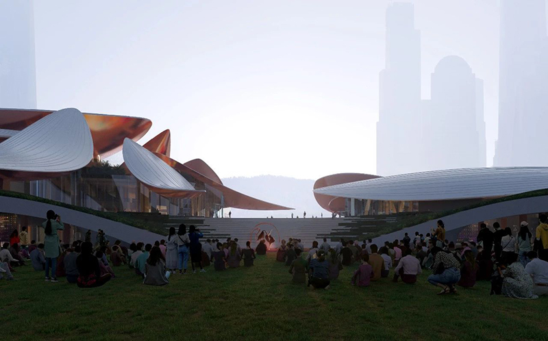 MAD新作 | 竹葉落茶山——安吉“兩山”未來科技城文化藝術